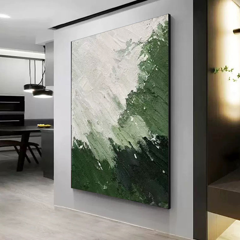 Minimalist Art in Thick Oil Green # SMC 027