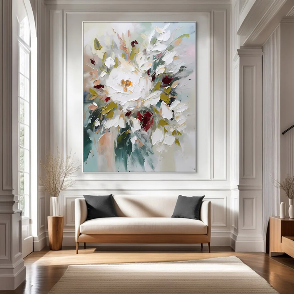 Colorful Flower Handicraft Artwork # SMC 040