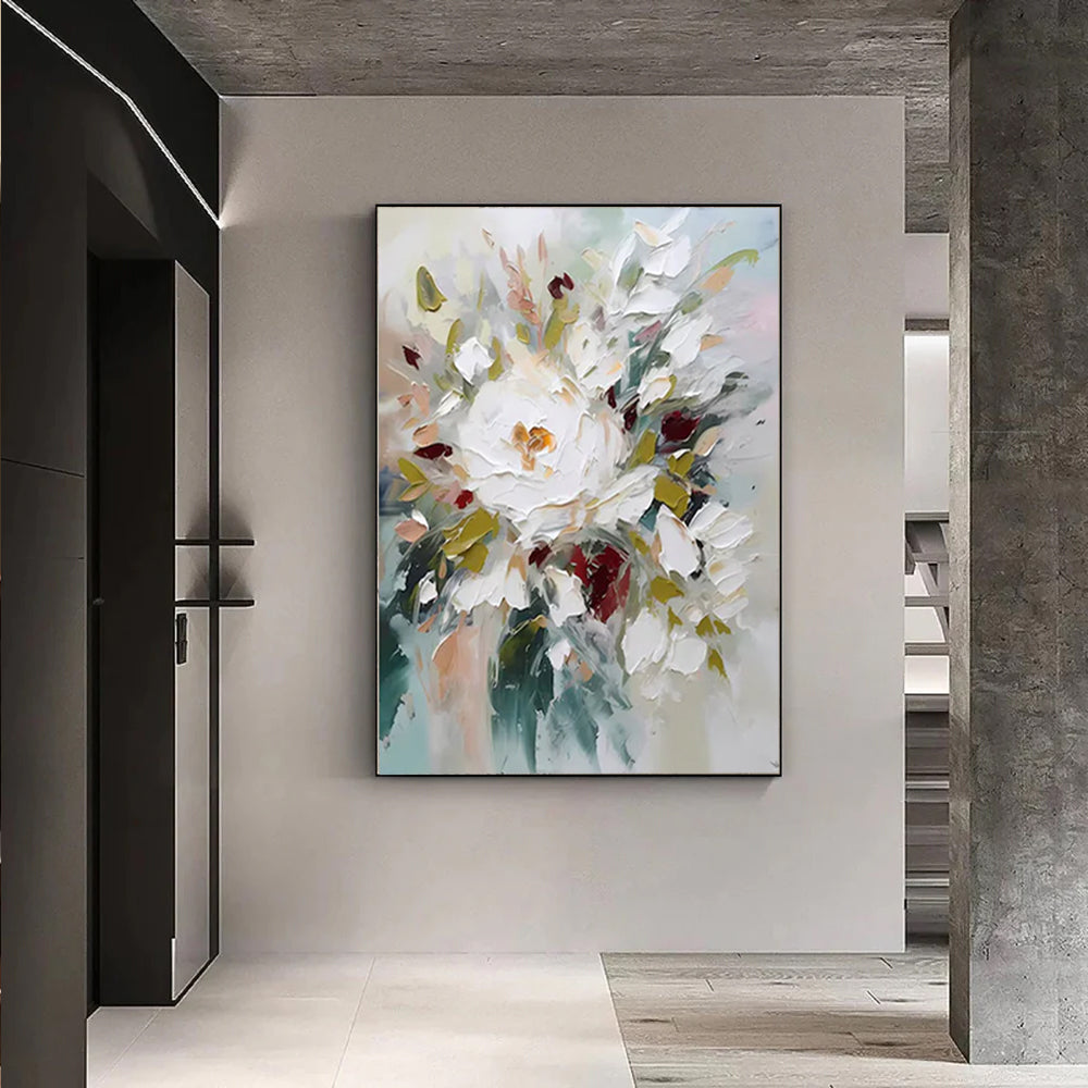 Colorful Flower Handicraft Artwork # SMC 040