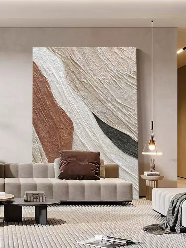 Handgemaltes strukturiertes Ölgemälde auf Leinwand # SMC 016