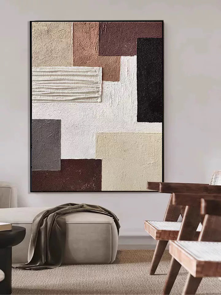 Abstract Art with Color Blocks # SMC 026