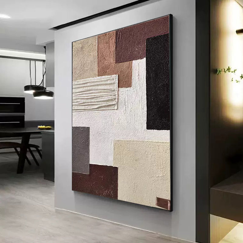 Abstract Art with Color Blocks # SMC 026