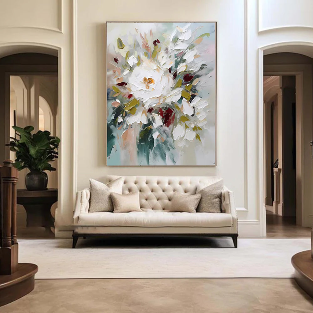 Colorful Flower Handicraft Artwork # SMC 040