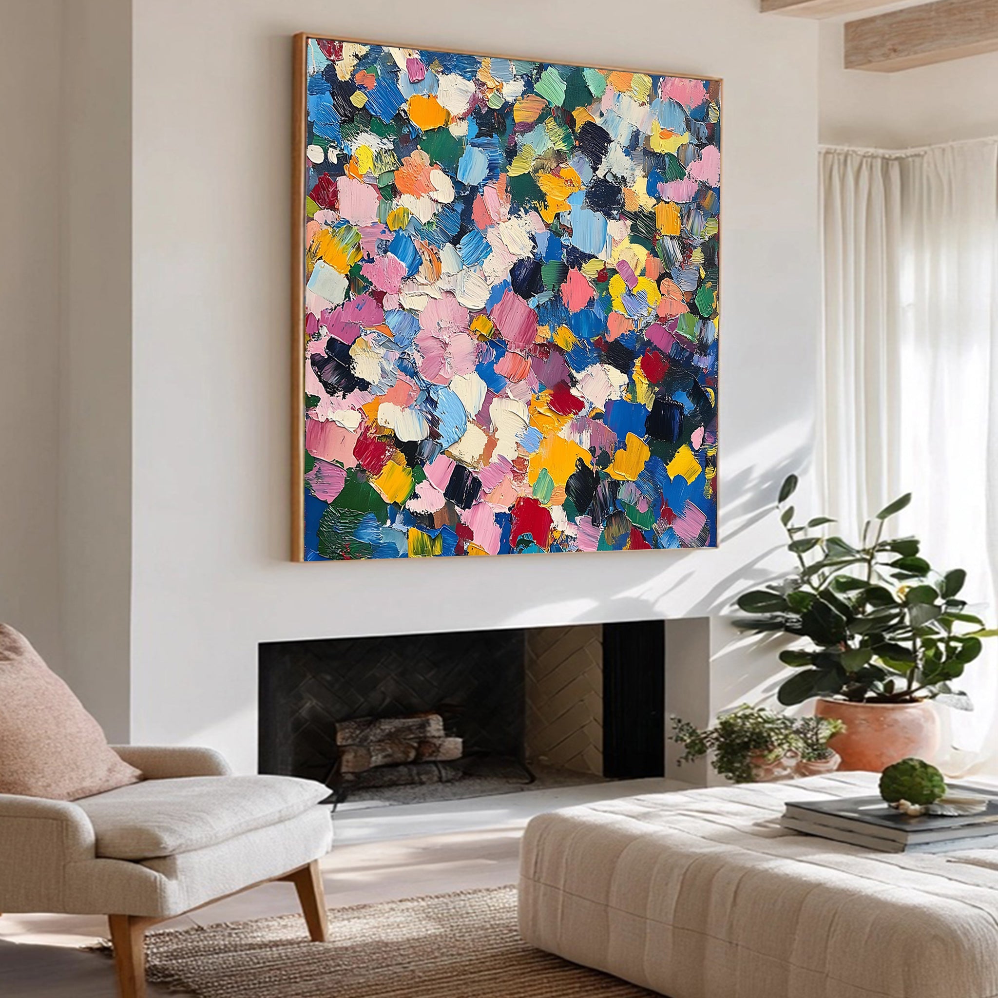 Modern wall art for interior decoration  SMC 086
