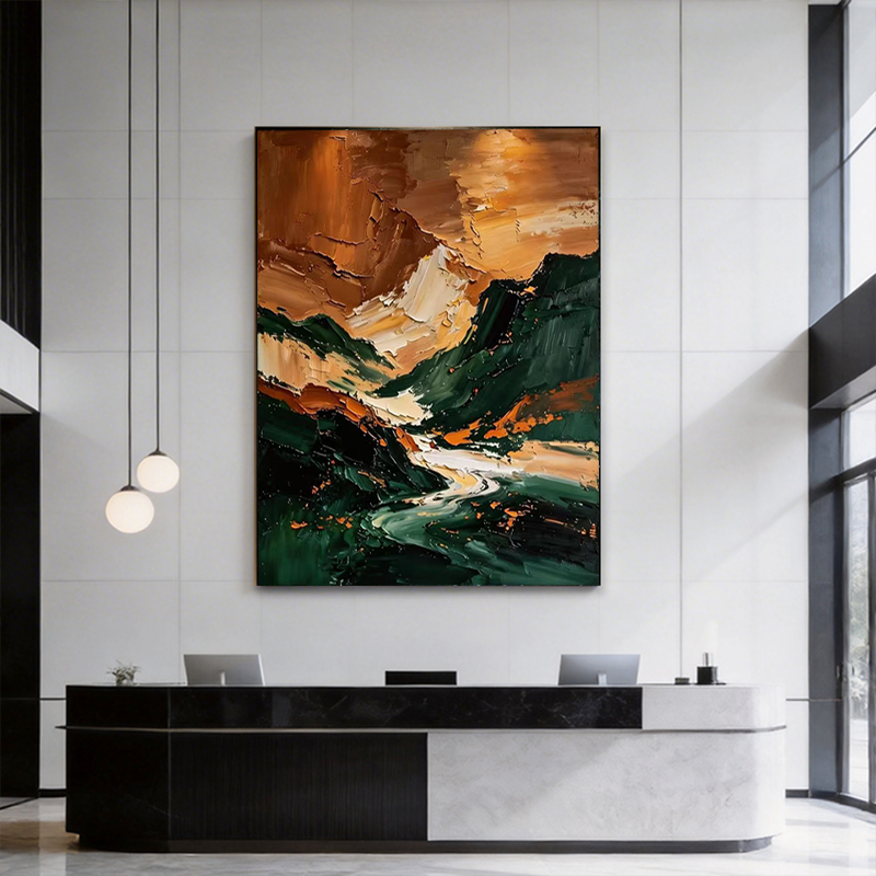 Spachtelkunst / Spachtel-Ölgemälde SMC 033