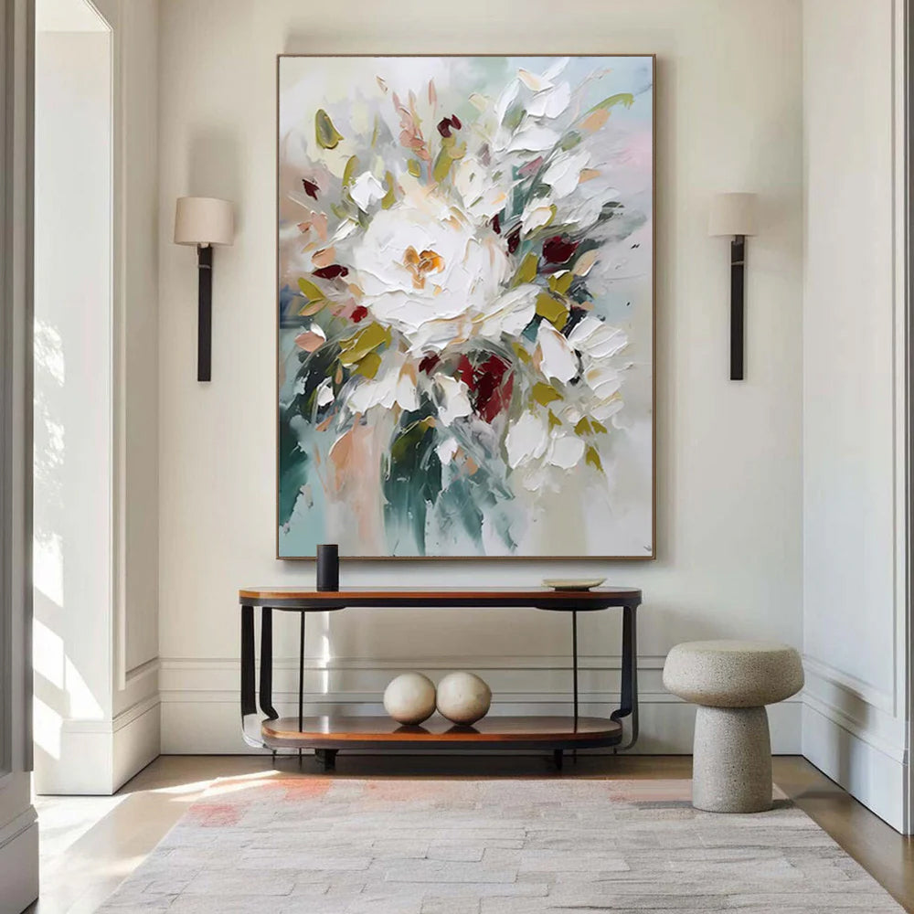 Colorful Flower Handicraft Artwork # SMC 040