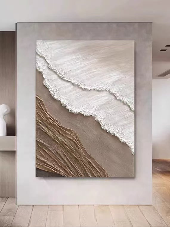 Beige Minimalist Painting #SMC013