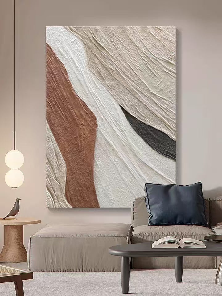 Hand-painted Textured Canvas Oil Painting # SMC 016