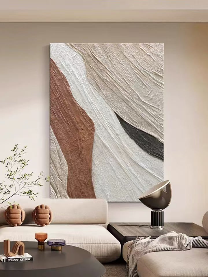 Hand-painted Textured Canvas Oil Painting # SMC 016